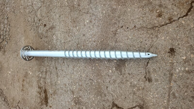 Suruburi fundatie / surub de pamant / manson de sol