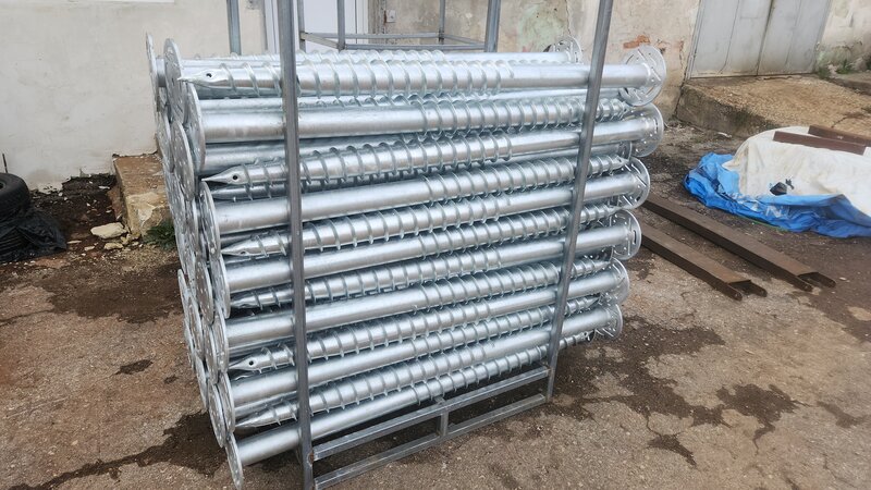 Suruburi fundatie / surub de pamant / manson de sol